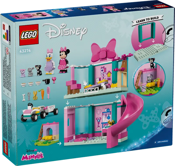 Конструктор Lego Disney Гостиница Минни для домашних питомцев / 43274 - фото