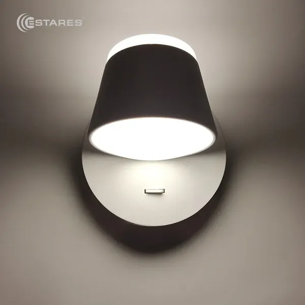 Бра Estares Abazur 12W R-130-WHITE/WHITE-220-IP40