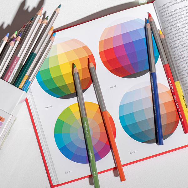 Набор цветных карандашей Малевичъ GrafArt Pro / 194526