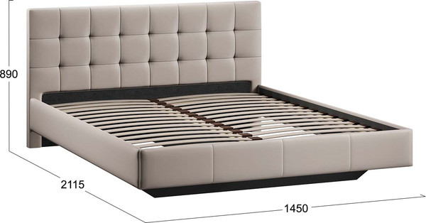 Полуторная кровать ТриЯ Эмма Тип 1 140x200