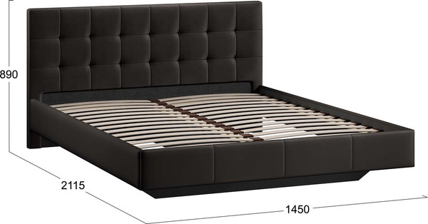 Полуторная кровать ТриЯ Эмма Тип 1 140x200