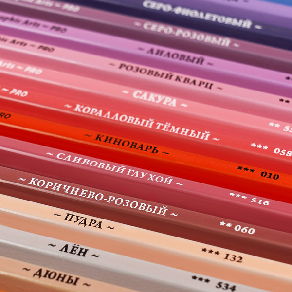 Набор цветных карандашей Малевичъ GrafArt Pro. Портрет / 194906