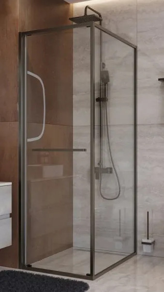 Душевой уголок Cezares LUX-A-FS-1-100-C-GM - фото