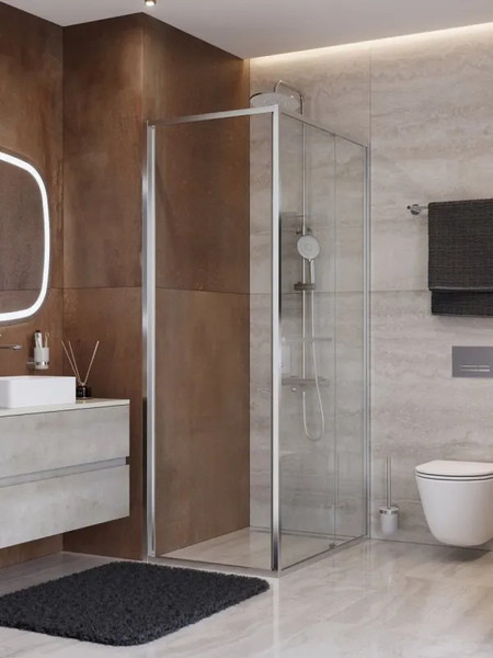 Душевой уголок Cezares LUX-A-FS-1-80-C-CR