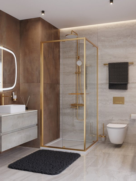 Душевой уголок Cezares LUX-A-FS-1-90-C-BORO