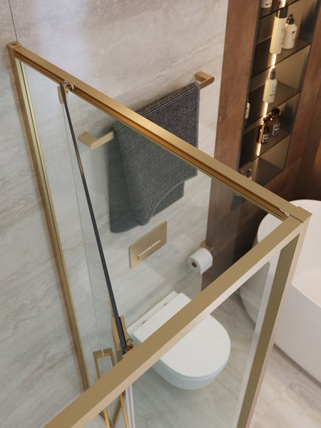 Душевой уголок Cezares LUX-A-FS-1-90-C-BORO