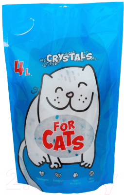 Наполнитель для туалета For Cats Силикагелевый / TUZ021 - фото