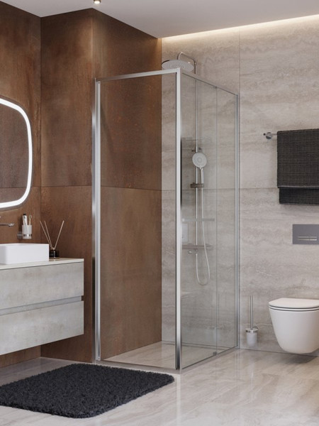 Душевой уголок Cezares LUX-AH-FS-1-70/100-C-CR