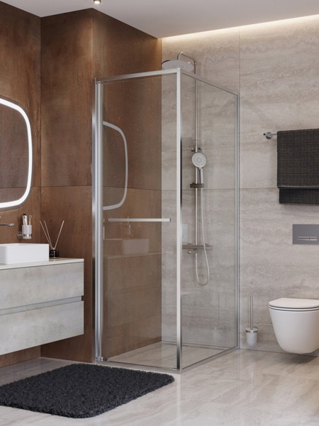 Душевой уголок Cezares LUX-AH-FS-1-70/80-C-CR