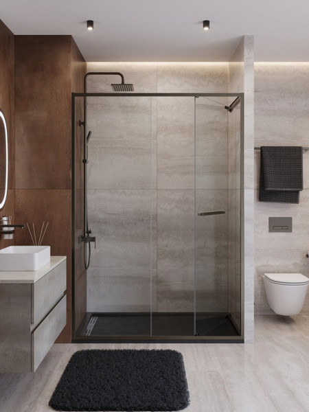 Душевая дверь Cezares LUX-B-FS-11-100-C-GM