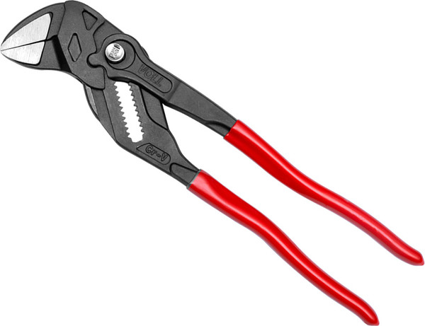 Клещи переставные VOLL Cobra с кулачковым приводом L-10