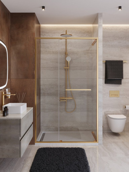 Душевая дверь Cezares LUX-B-FS-11-120-C-BORO - фото