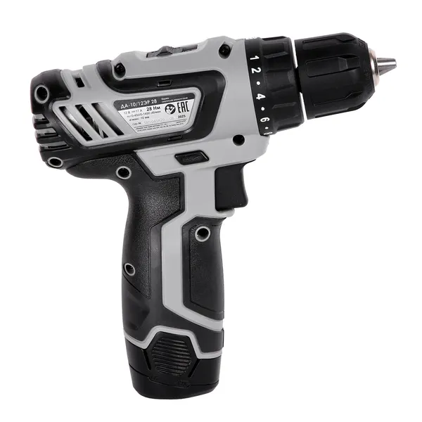 Аккумуляторная дрель-шуруповерт Интерскол ДА-10/12ЭР