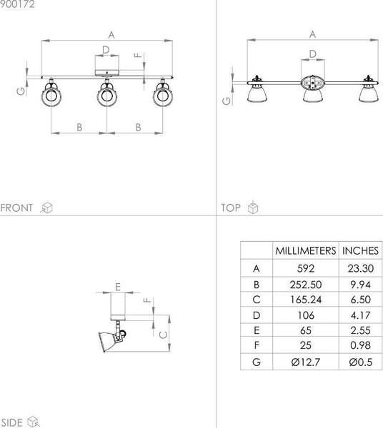 Спот Eglo Seras 900172