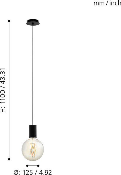 Потолочный светильник Eglo Pozueta 98661