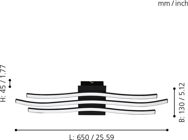 Люстра Eglo Roncade 1 / 99321
