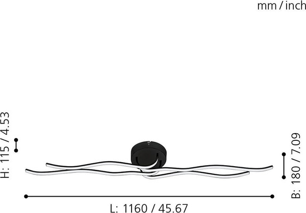 Люстра Eglo Roncade 1 / 99322