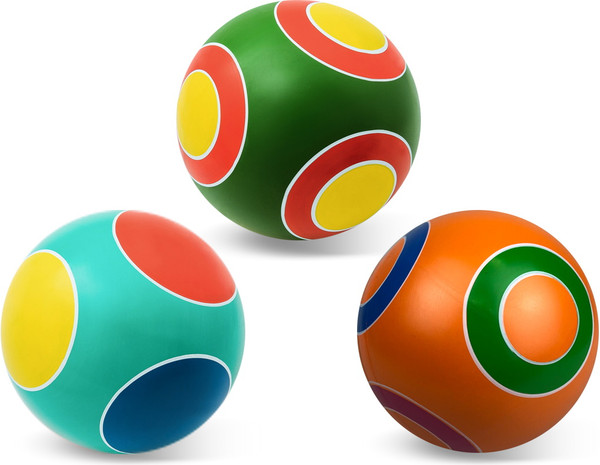 Мяч детский Чебоксарский Завод Кружочки / Р3-125