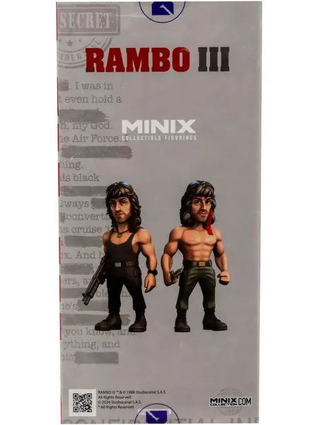 Фигурка коллекционная Minix Рэмбо в майке / 14583