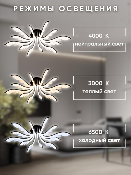 Люстра Aitin-Pro N9341/6+6