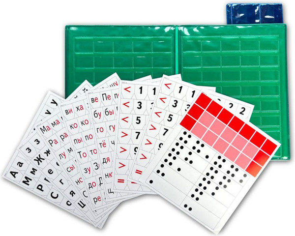 Касса букв/цифр Эксмо Касса букв, слогов и счета