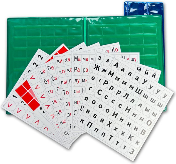 Касса букв/цифр Эксмо Касса букв, слогов и счета
