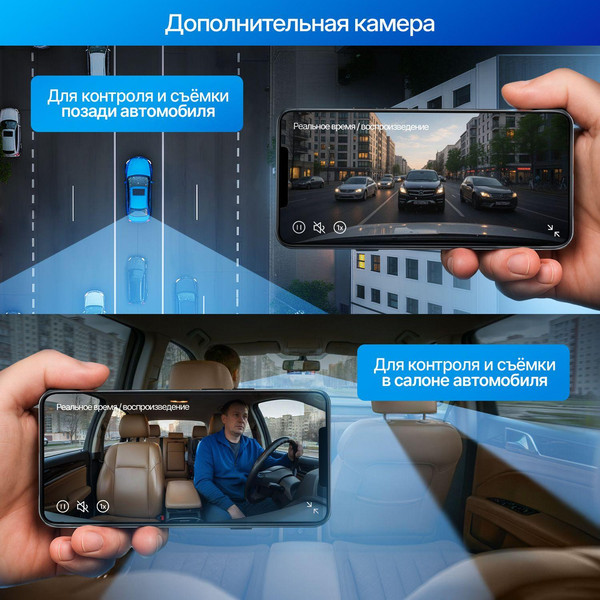 Автомобильный видеорегистратор TrendVision Online Air 4G