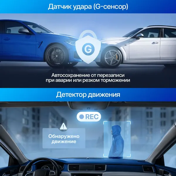 Автомобильный видеорегистратор TrendVision Victory (черный)