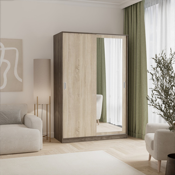 Шкаф-купе Кортекс-мебель Лагуна ШК02-01