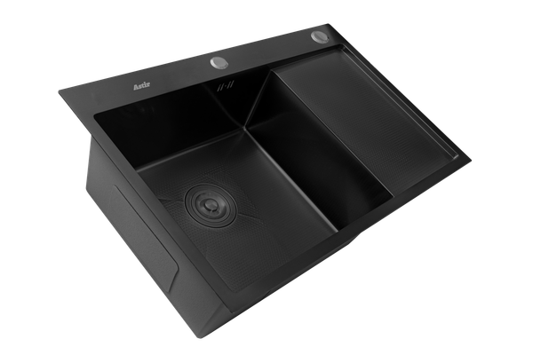 Мойка кухонная Astir Decor PVD Black C78x51BL