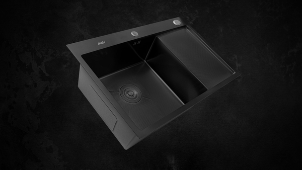 Мойка кухонная Astir Decor PVD Black C78x51BL