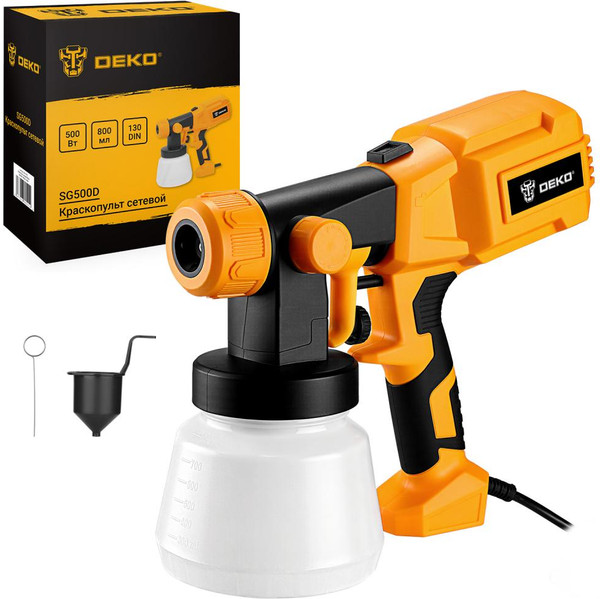 Краскопульт электрический Deko SG500D / 081-1073 - фото