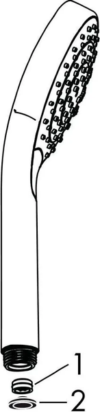 Лейка ручного душа Hansgrohe Croma Select E 26815400