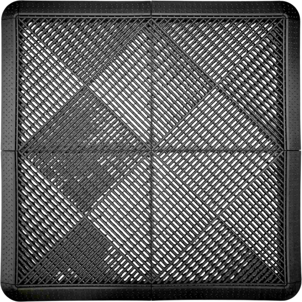 Коврик грязезащитный Альта-профиль Придверный 92x92x2см - фото