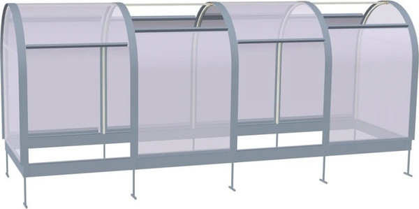 Теплица КРАСА Мини Краса-400 400x120x150см - фото