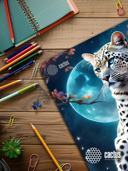 Коврик для мыши Cactus Snow Leopard CS-MP-PRO16XL