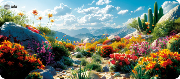 Коврик для мыши Cactus Desert Landscape CS-MP-PRO15XXL - фото