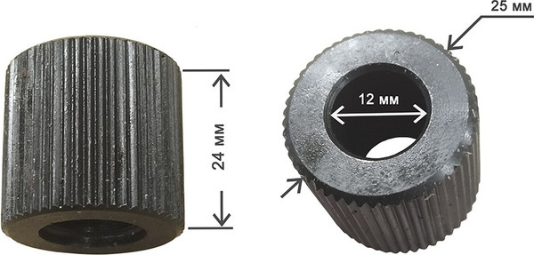 Комплект сменных роликов для обработки края резьбы VOLL 5.10382
