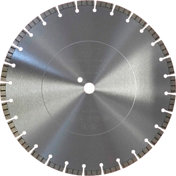 Отрезной диск алмазный VOLL Laser Turbo V Н12 Premium 400х25.4мм / 1.12400 - фото