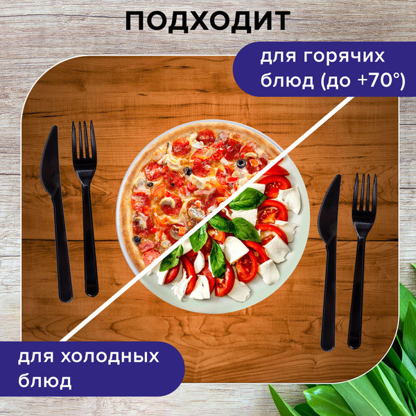 Набор одноразовых ножей Welday 607841