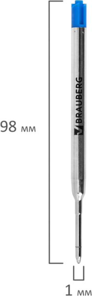 Стержень шариковый Brauberg Parker / 170406