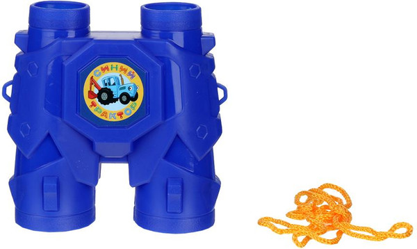 Бинокль игрушечный Играем вместе Синий трактор / J851-H40022-R6 - фото