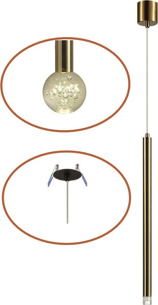 Потолочный светильник Odeon Light Fiano 4374/3LA