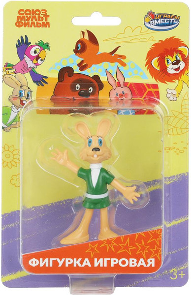 Фигурка игровая Играем вместе Союзмультфильм Заяц / PF-ZAYATS-S-RU