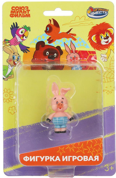 Фигурка игровая Играем вместе Союзмультфильм Пятачок / PF-PIG-S-RU