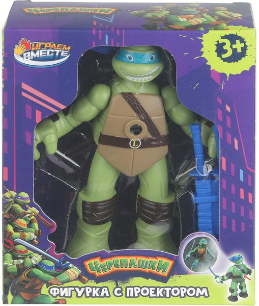 Фигурка игровая Играем вместе Черепашки с проектором / 2312Z0234-R