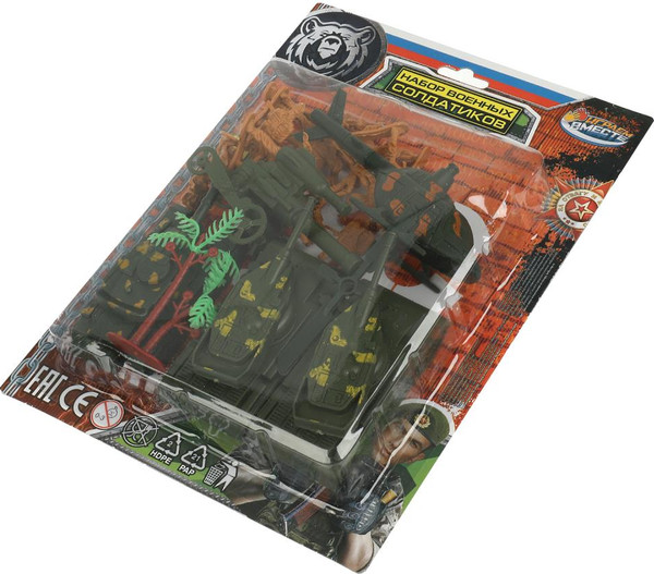 Набор фигурок игровых Играем вместе Солдатики Военные / ZY1215607-R