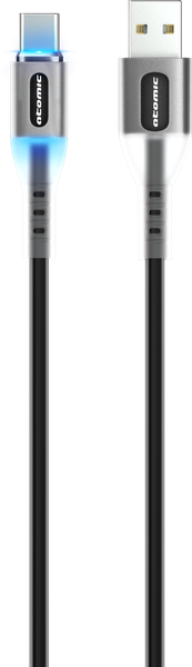 Кабель Atomic Ledit USB-A-USB-C 3A LED / 30.368 - фото