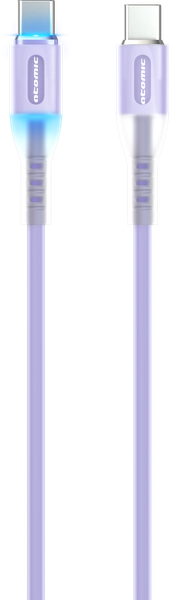 Кабель Atomic Ledit USB-C-USB-C PD 60W LED / 30.371 - фото