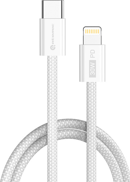 Кабель Atomic Real USB-C-Lightning PD 30W / 30.408 - фото